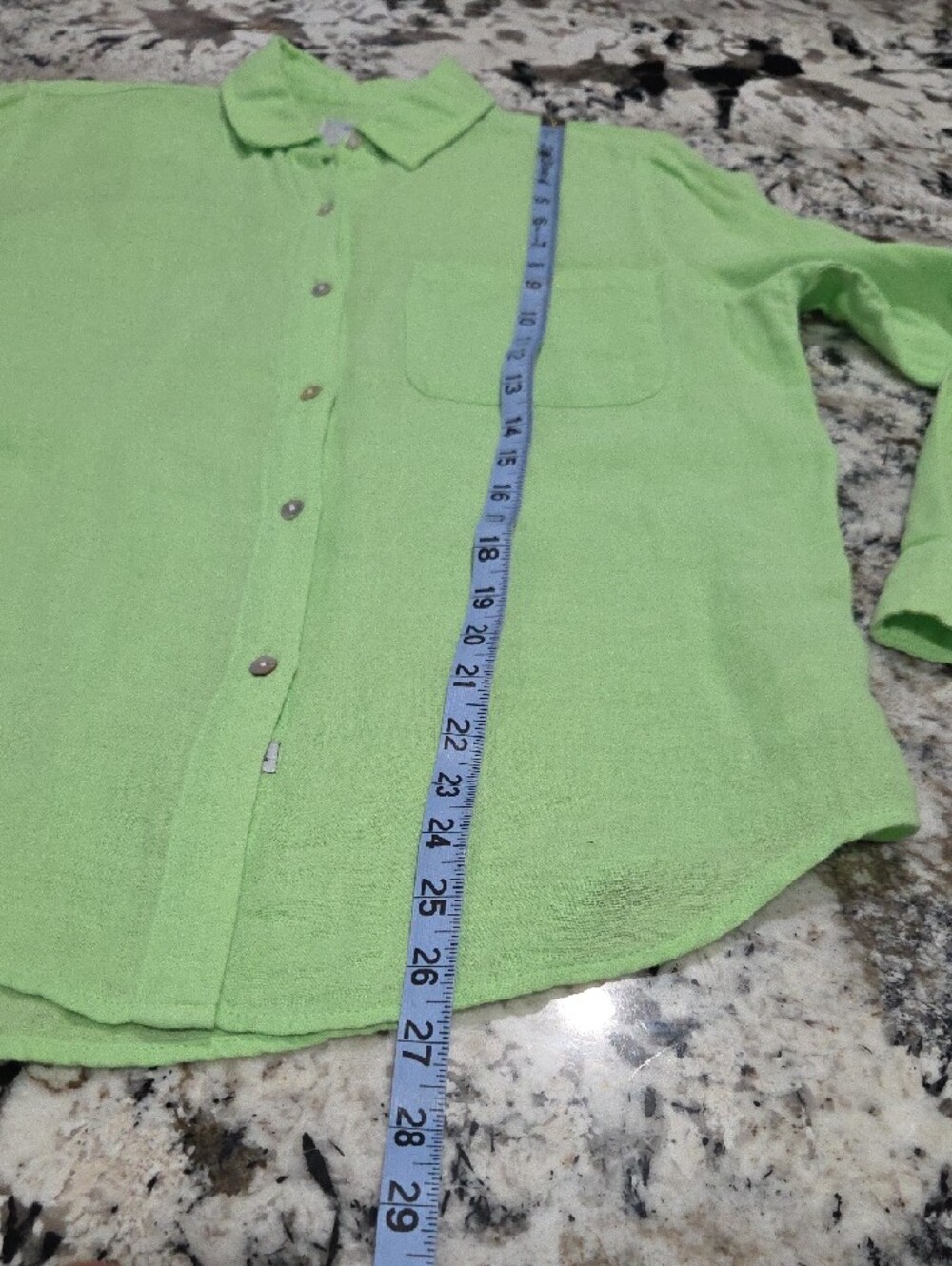 Rails Lime Green Button-Up Shirt - Picture 6 of 6